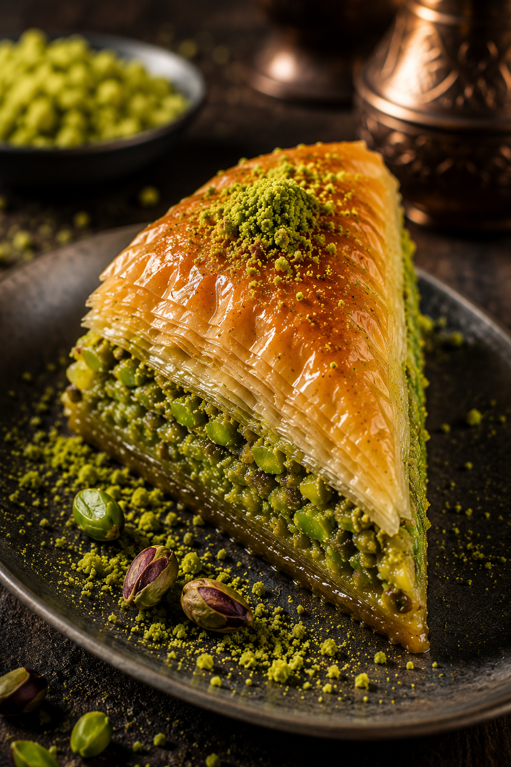 Yüzügüleç Baklava üretimi
